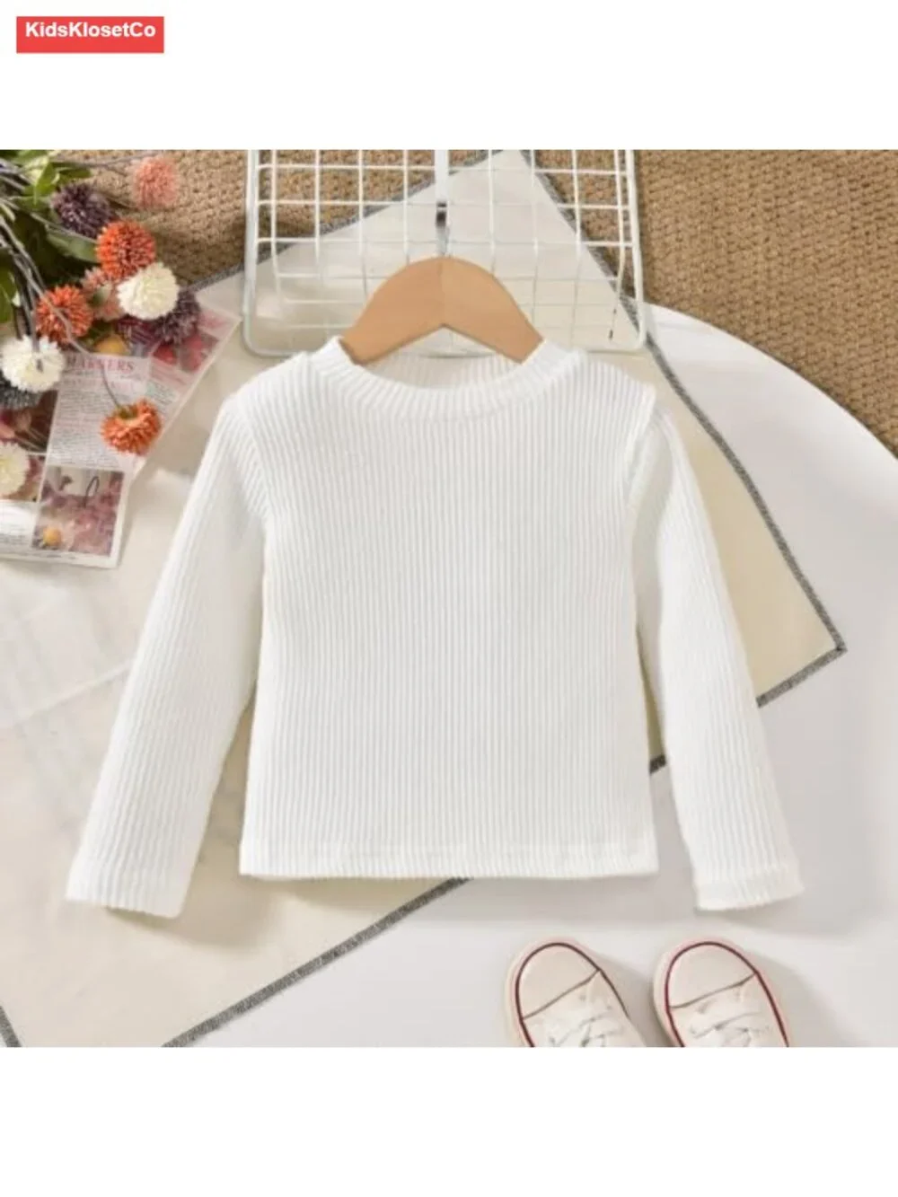 Toddler Girl Corduroy Overall Dress A-Line Jumper Set Long Sleeve Top